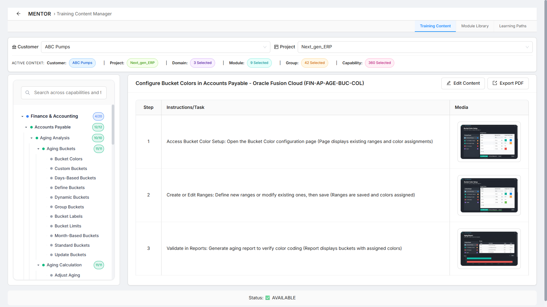 MENTOR Tool