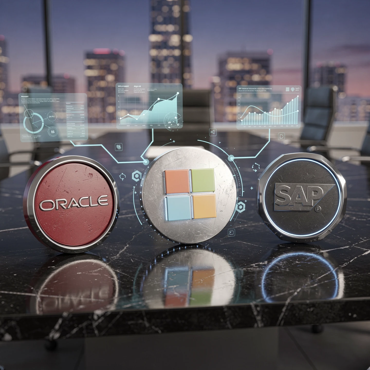 Oracle ERP Expertise - Oracle, Microsoft, and SAP platforms